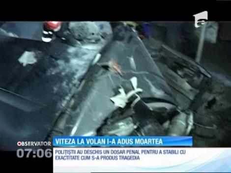 Tragedie în judeţul Bistriţa Năsăud! Pasiunea pentru viteză i-a adus moartea unui şofer de 25 de ani. Tănărul a scăpat autoturismul de sub control şi s-a izbit de un cap de pod