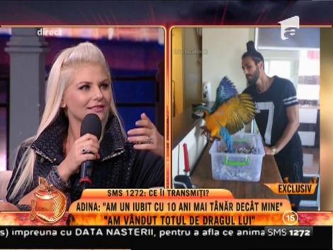 Adina de la Heaven: "Am un iubit cu 10 ani mai tânăr decât mine!"