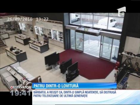 A reuşite să distrugă, în câteva secunde, aparatură de peste 5 mii de lire sterline!