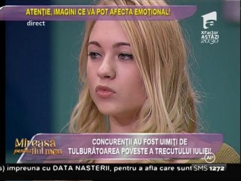 Iulia, despre fostul iubit: ”Când am vrut să mă despart de el, m-a bătut rău de tot!”