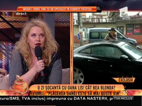 Oana Lis: "Eu când beau sunt haioasă şi mă distrez"