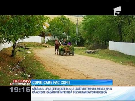 România copiilor căsătoriți. Există preoți care încurajează nașterile în adolescență!