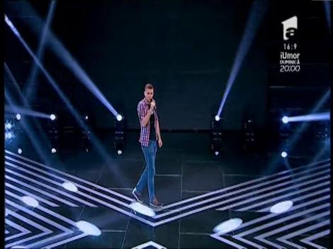 Justin Timberlake - "My love". Vezi aici cum cântă Lovin Marius Alin la X Factor!