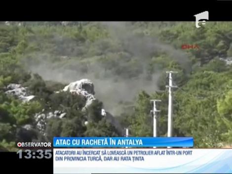 Atac cu rachetă în Antalya