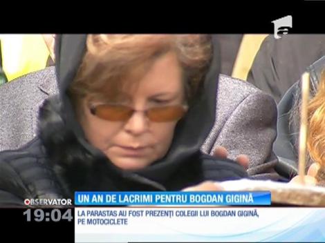 Un an de durere! Pentru mama politistului Bogdan Gigina durerea este mult prea mare. A vrut să se sinucidă!