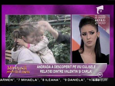 Carla: ”Sunt unică, nimeni nu-i poate accepta lui Valentin câte i-am acceptat eu!”