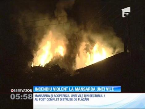 Incendiu violent lângă Ambasada Pakistanului