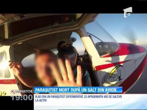 Un tânăr paraşutist a murit după ce a căzut în gol inconştient, de la peste 3.000 de metri!