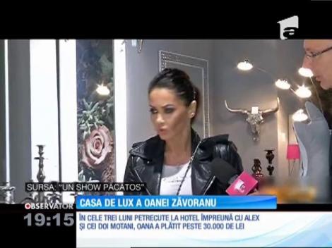 Casa de lux a Oanei Zăvoranu. Doar dressingul costă cât o maşină nouă!