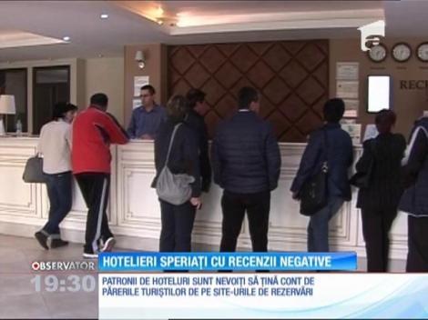 Hotelierii speriați de recenziile negative de pe site-urile de rezervări