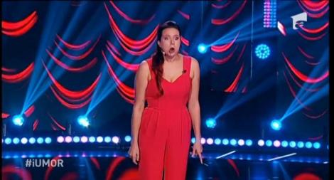 Sigur nu aţi uitat-o pe cea mai vorbăreaţă femeie din lume! Gabriela Niţă a revenit la "iUmor" cu un scop precis: "Vreau să &icirc;l scot din minţi pe Cheloo"