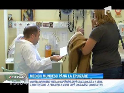 Încă o infirmieră a murit în Spitalul Judeţean Sibiu. Medicii din toată ţara se plâng de epuizare