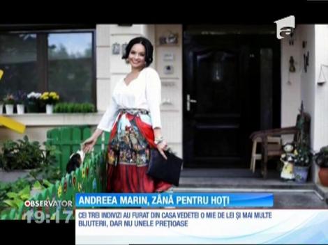 Andreea Marin, zână bună chiar și pentru hoți
