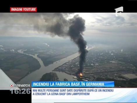 Incendiu de proporţii la o uzină chimică a grupului BASF din Germania
