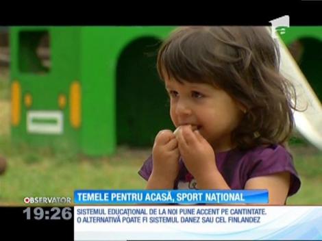 Temele pentru acasă, un sport național pentru elevii din România