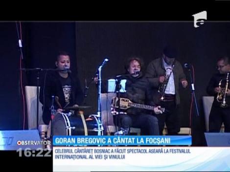 Goran Bregović a susţinut un recital de excepţie la Focşani