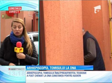 Arhiepiscopul Tomisului Înaltpreasfinţitul Teodosie, audiat la DNA