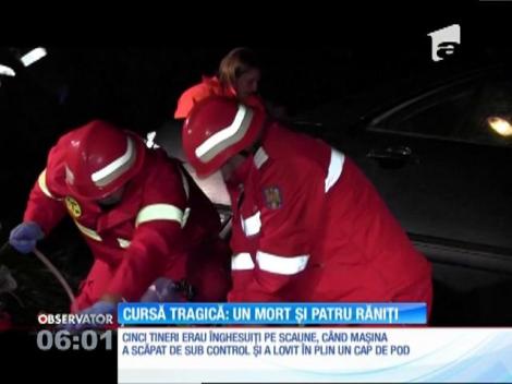 Cu muzica la refuz şi acceleraţia la podea, un şofer băut şi-a condus prietenii către o tragedie, pe un drum din judeţul Cluj