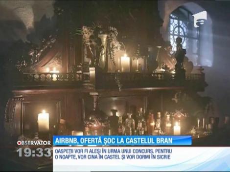 AIRBNB, ofertă şoc la Castelul Bran de Halloween