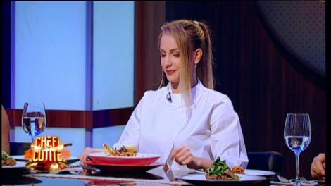 Cea mai frumoasă gimnastă din România, cea mai exigentă degustătoare! Sandra Izbașa, alături de alți campioni, i-a ținut în tensiune pe chefi