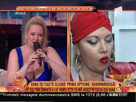 Oana Lis: "Ultima dorință a lui Viorel este să mă aducă pe calea cea bună"