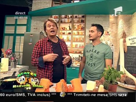 Vlădutz se adaptează anotimpului și a gătit supă cremă delicioasă cu specific de toamnă