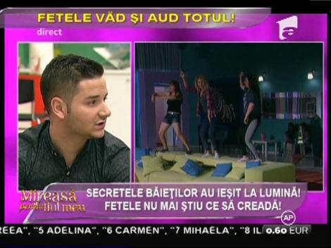 Ali, Petru şi Radu tânjesc în secret după Georgiana: "Când eram cu ea în pat...mamă, mamă..."