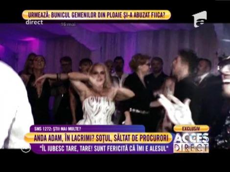 Anda Adam trece prin clipe cumplite! Soţul artistei a fost ridicat de mascaţi!