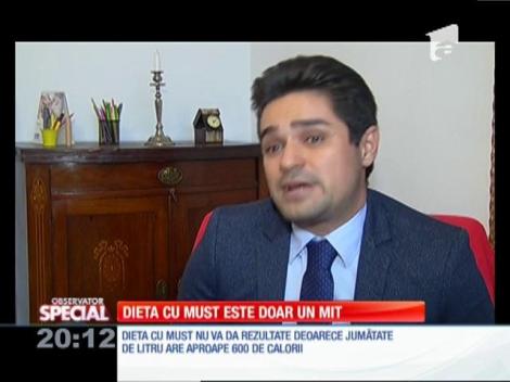 SPECIAL! Dieta cu must e doar un mit