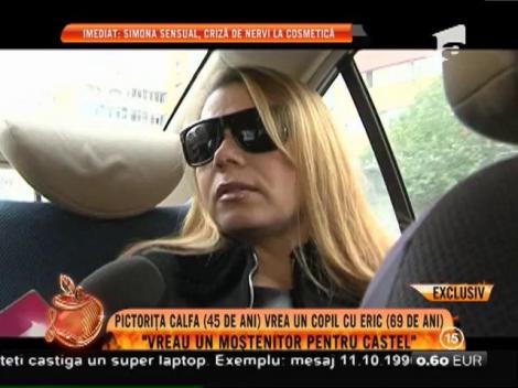 Pictorița Mariana Calfa: "Vreau un moștenitor pentru castel"