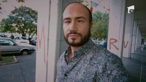 Andrei Versace vrea să îi dea bani unui cerșetor