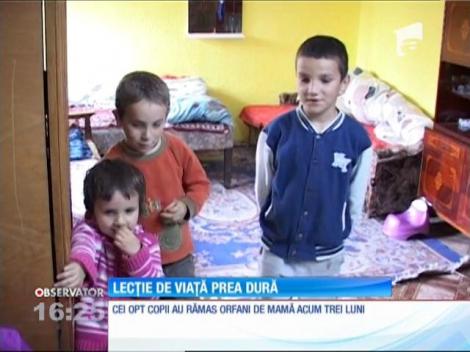 Lecţie de viaţă prea dură pentru opt fraţi din Vâlcea