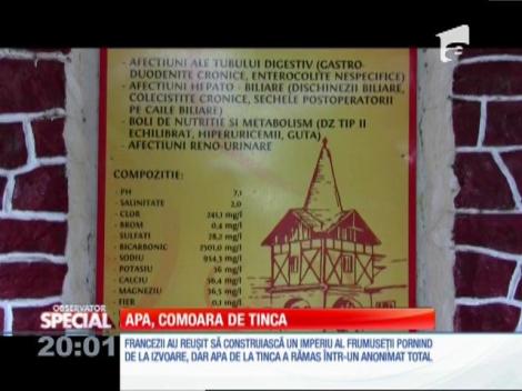 SPECIAL! Apa, comoara de Tinca