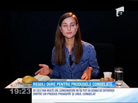 Reguli dure pentru produsele congelate