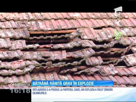 Explozie puternică în Satu Mare! O bătrână a ajuns la spital!