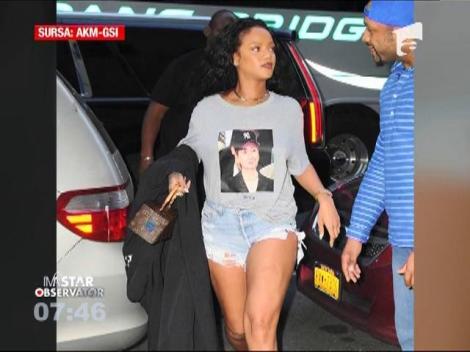 Rihanna, cea mai sexy susținătoare a lui Hillary Clinton. Cum a apărut artista îmbrăcată pe străzile din New York. Fanii au înnebunit când au văzut aceste imagini