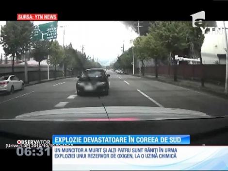 Explozie devastatoare la o uzină chimică din Coreea de Sud