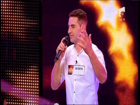 Dean Martin - Sway. Vezi aici cum cântă Gherman Florin, la X Factor!
