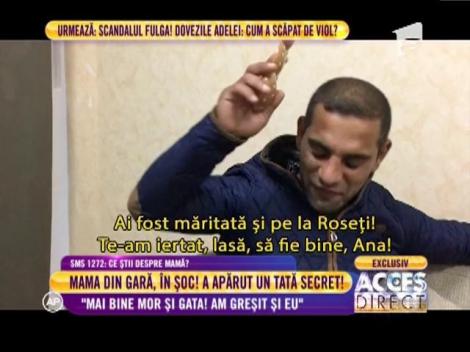 Mama din gară, în şoc! Confruntare dură cu primul ei iubit, Florin