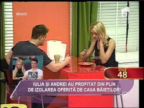 Andrei și Iulia, primii pași spre o nouă iubire: ”Ne-am pupat!”