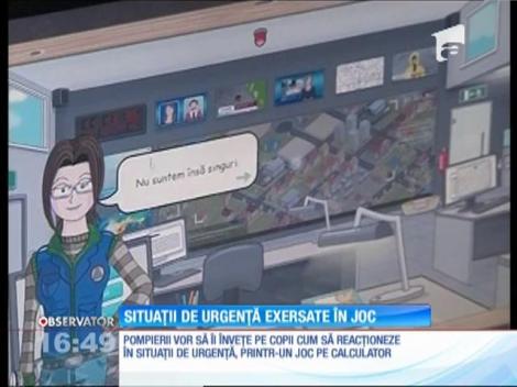 SItuaţii de urgenţă exersate în joc