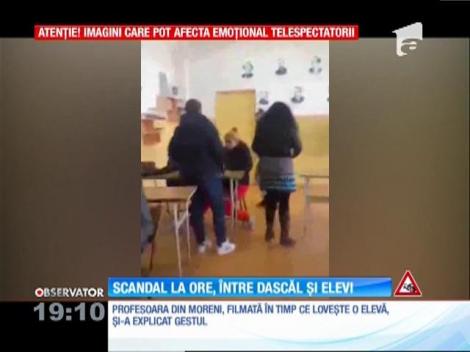 Ancheta la şcoala din Dâmboviţa, unde o profesoară de română a fost filmată în timp ce se bătea cu o elevă