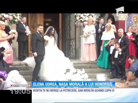 Silviu Prigoană este astăzi socru mare. Fiul lui cel mare, Honorius, s-a cununat religios cu Corina. Mireasa a îmbrăcat o rochie care costă cât o garsonieră