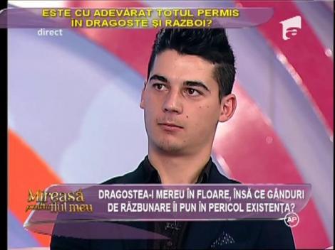 Ciprian de la "Mireasă pentru fiul meu" i-a cerut mamei sale să stingă flacăra dragostei dintre el şi Iulia