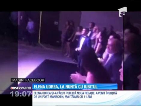 La nunta lui Prigoană Junior, altul a fost cuplul care a făcut senzaţie. Elena Udrea şi noul ei iubit. Un manechin care nu s-a sfiit să facă gesturi tandre
