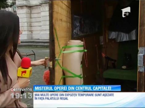 S-a elucidat misterul sculpturii din faţa Muzeului Naţional de Artă