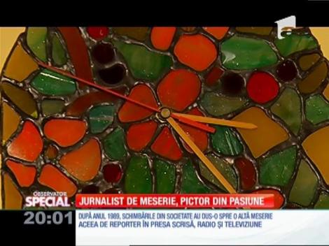 Special! Roxana Sivache, jurnalist de meserie, pictor din pasiune