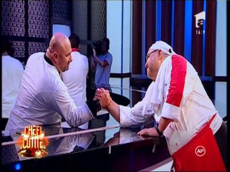 Tensiune maximă! Marian Cocoș, din echipa roșie, a fost eliminat din competiţie!