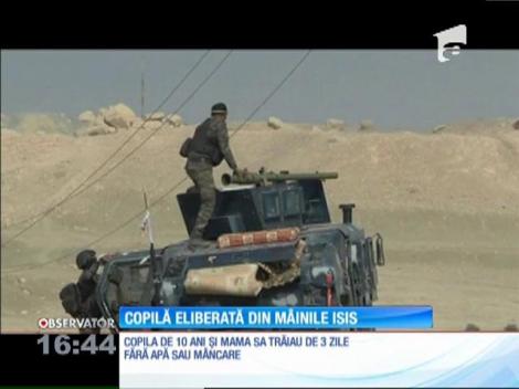 O copilă de 10 ani a fost eliberată din mâinile teroriştilor ISIS