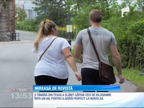 O „fată cu greutate” a slăbit spectaculos înainte de nunta ei! S-a transformat într-o adevărată bombă sexy!